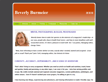 Tablet Screenshot of beverlyburmeier.net